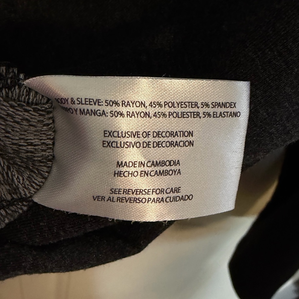 Orvis men’s XL gray and black long sleeve shirt - Picture 4 of 8